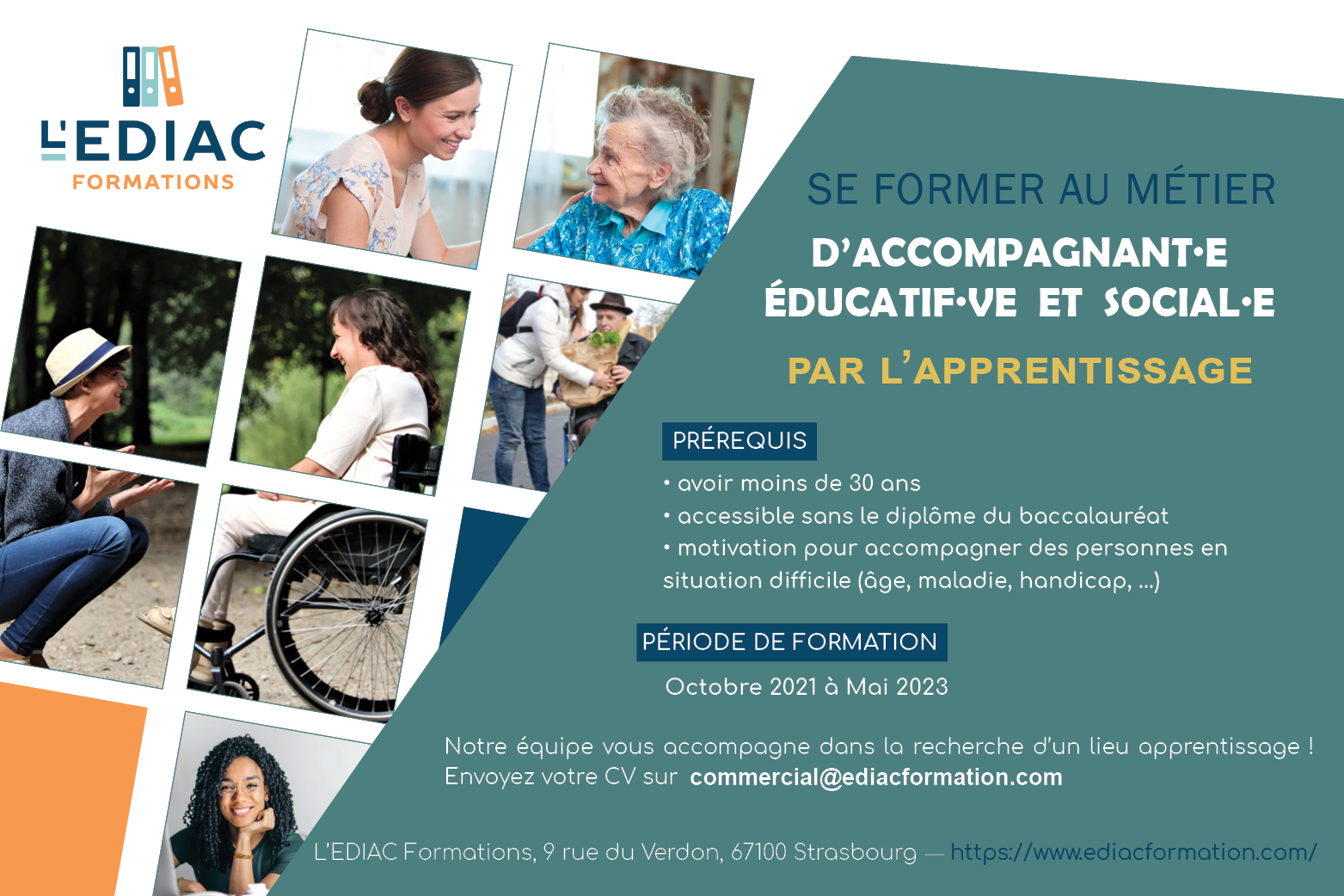 Formation A.E.S en apprentissage  EDIAC Formations