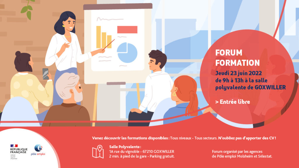 Forum formation 23 juin avec Pôle Emploi EDIAC Formations